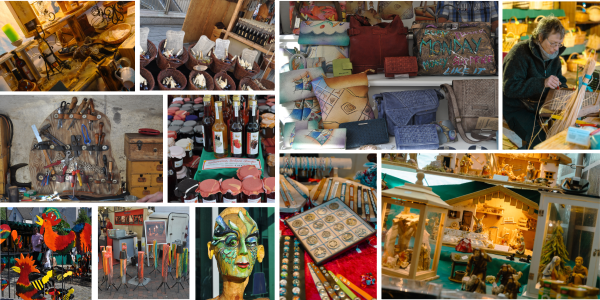 Kunsthandwerkermarkt mit verkaufsoffenem Sonntag in Langenfeld