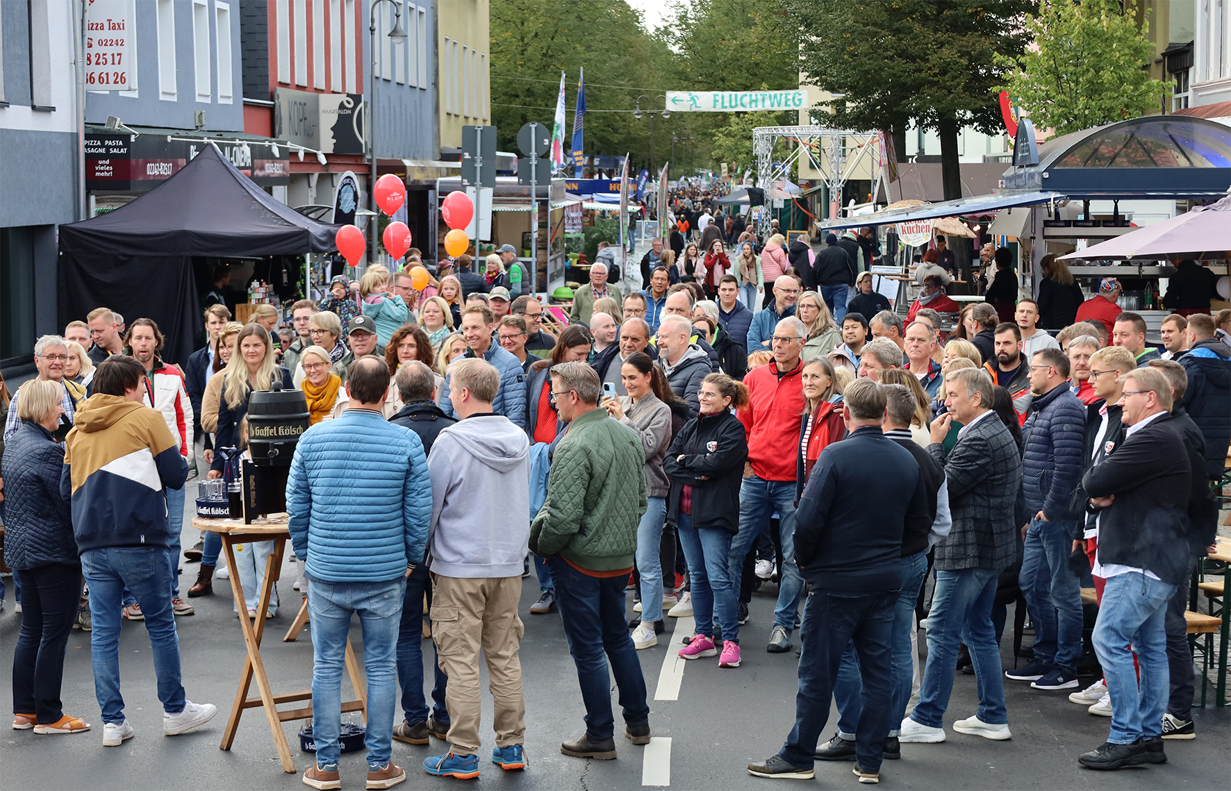 Wir sind auf dem Stadtfest Hennef!